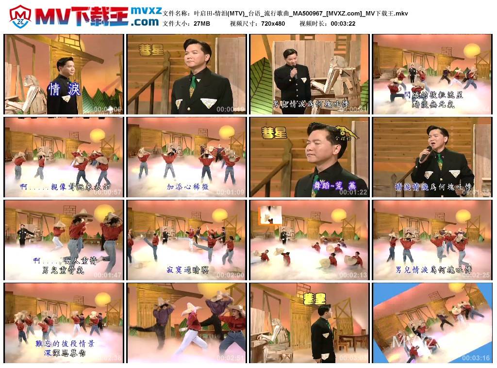 叶启田-情泪(MTV)_台语_流行歌曲_MA500967